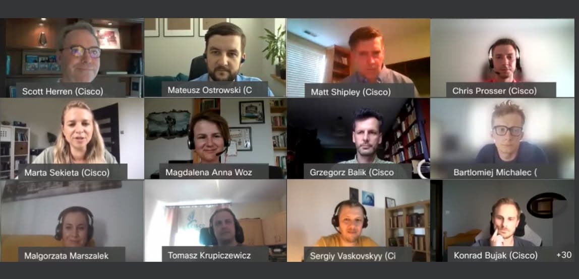 Konrad & Małgorzata invites Cisco new CFO Scott Herren